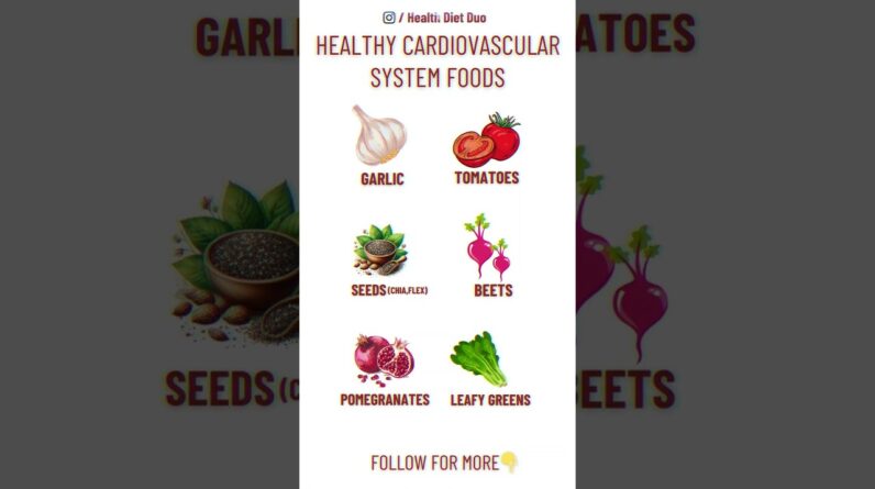 BEST FOODS FOR CARDIO HEALTH | @HealthDietDuo #shorts