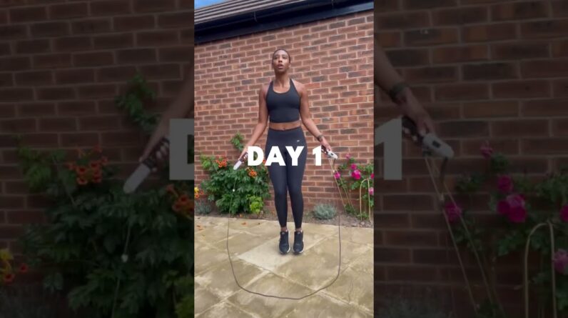 7 day skipping rope challenge!! WILD RESULTS #SkippingRopeChallenge #JumpRopeChallenge #WeightLoss