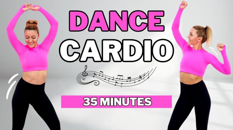 35 Min DANCE CARDIO WORKOUTDAILY FULL BODY Dance Workout &#8211; WEIGHT LOSSKNEE FRIENDLYNO JUMPING