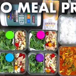 Keto Meal Prep for the Week | Healthy Meal Prep for Keto Diet