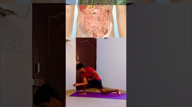 Constipation =  Try this poses #yoga #constipation #trending #constipated #poop #cubs #colon #yt