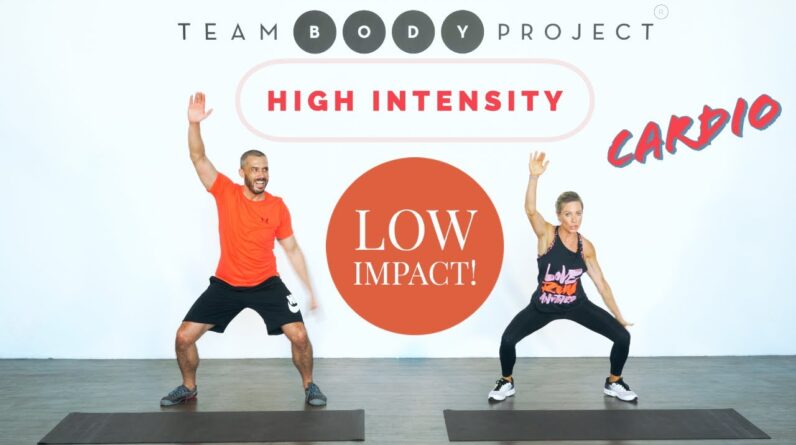 Low impact, high intensity, NO equipment &#8211; cardio workout